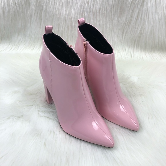 Qupid | Baby Pink Signal Bootie NWT 8.5 - Picture 5 of 14